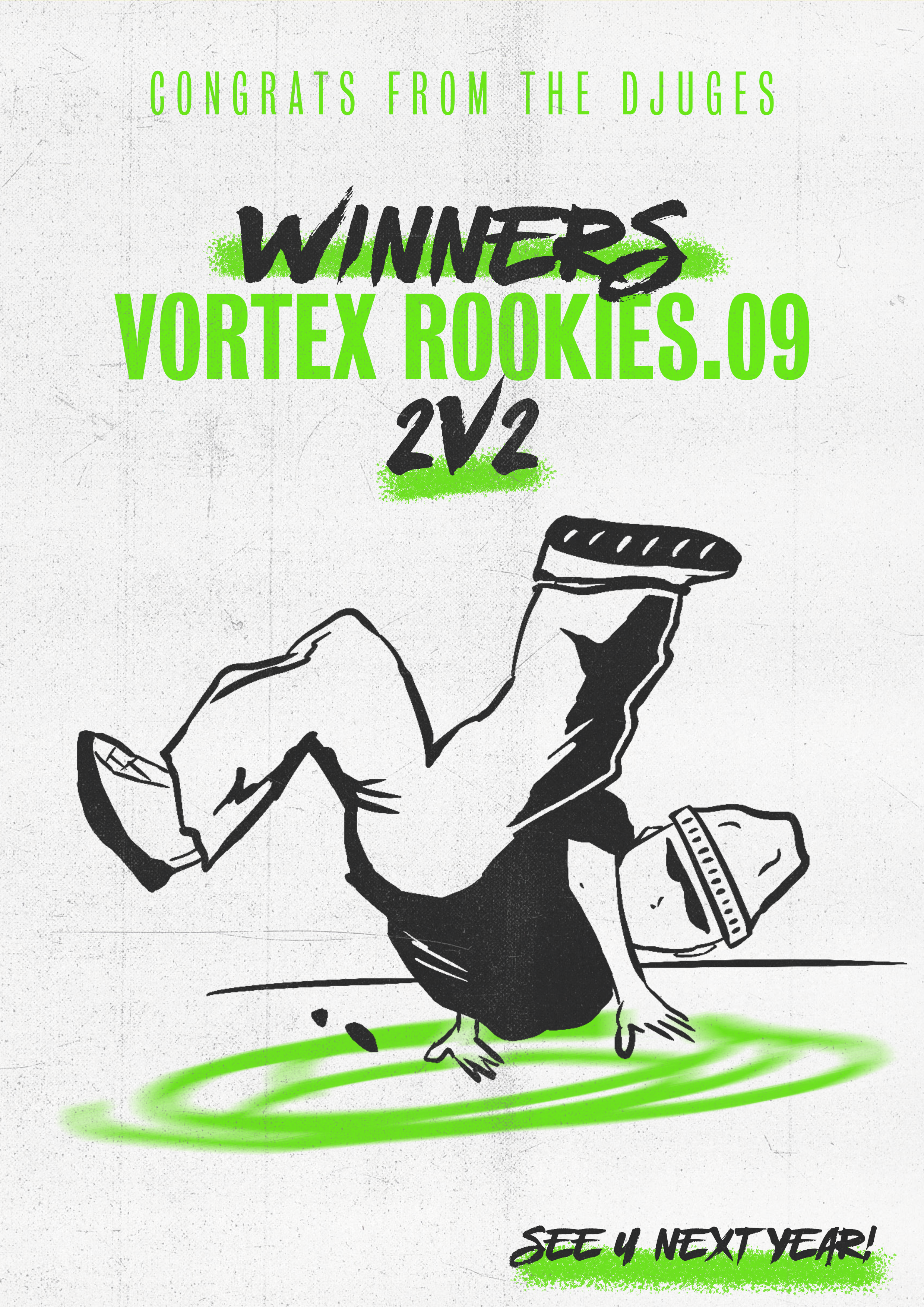 Affiche Winner rookies last one
